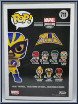 El Animal Indestructible (Gray) from Lucha Libre - Lucha Libre Pop! manufactured by Funko [Back]
