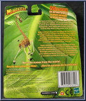 Melman Giraffe from Madagascar - Basic Series manufactured by Hasbro [Back]