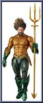 Aquaman (Green and Gold Suit) (Lost Kingdom) from Mafex - Star Wars manufactured by Medicom [Loose]