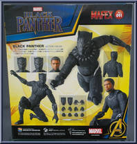 Black Panther from Mafex - Marvel manufactured by Medicom [Back]