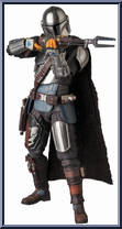 Mandalorian (Beskar Armor) from Mafex - Star Wars manufactured by Medicom [Loose]
