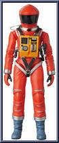 Space Suit (Orange) from Mafex - 2001: A Space Odyssey manufactured by Medicom [Loose]