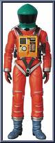 Space Suit (Orange with Green Helmet) from Mafex - 2001: A Space Odyssey manufactured by Medicom [Loose]