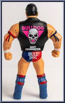 British Bulldog from Major Wrestling Figure Podcast - Major Bendies - Series 4 manufactured by Unknown [Loose]