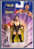 Colt Cabana from Major Wrestling Figure Podcast - Major Bendies - Series 3 manufactured by Unknown [Front]