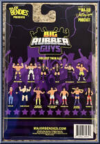 Hacksaw Jim Duggan from Major Wrestling Figure Podcast - Big Rubber Guys manufactured by Unknown [Back]