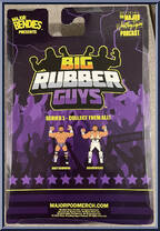 Matt Cardona from Major Wrestling Figure Podcast - Big Rubber Guys manufactured by Unknown [Back]
