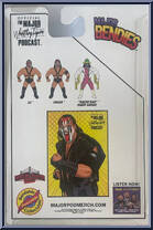Smash from Major Wrestling Figure Podcast - Major Bendies - Exclusives manufactured by Unknown [Back]