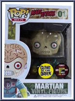 Martian (Glows in the Dark) from Mars Attacks - Pop! Vinyl Figures manufactured by Funko [Front]