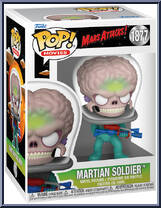 Martian Soldier (Atomic Ray Gun) from Mars Attacks - Pop! Vinyl Figures manufactured by Funko [Front]