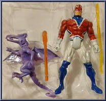 Captain Britain from Marvel - Modern Age manufactured by Toy Biz [Loose]