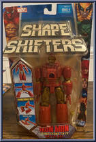 Iron Man from Marvel - Shape Shifters 2005 manufactured by Toy Biz [Front]