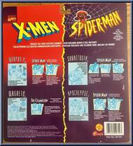 Apocalypse & Spider-Man (Super Poseable) from Marvel - Canadian 2-Pack - Series 1 manufactured by Toy Biz [Back]
