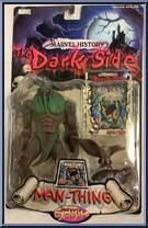 Man-Thing from Marvel - Marvel History - The Dark Side manufactured by Toy Biz [Front]