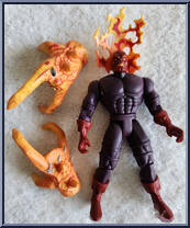 Dormammu from Marvel - Marvel History - The Dark Side manufactured by Toy Biz [Loose]