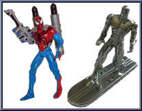 New Spider-Man and Silver Surfer Action Figure