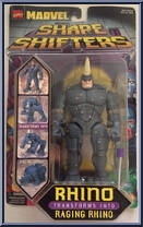Rhino from Marvel - Shape Shifters manufactured by Toy Biz [Front]