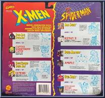 Sabretooth (Captive) & Spider-Man (Spider-Sense) from Marvel - Canadian 2-Pack - Series 2 manufactured by Toy Biz [Back]