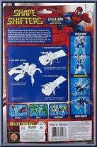 Spider-Man from Marvel - Shape Shifters 2003 manufactured by Toy Biz [Back]