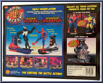 Vicious Venom vs Amazing Spider-Man from Marvel - Heavy Hitters manufactured by Toy Biz [Back]