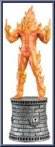 Human Torch from Marvel Chess Collection - Basic Series manufactured by Eaglemoss [Loose]