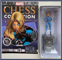 Invisible Woman from Marvel Chess Collection - Basic Series manufactured by Eaglemoss [Front]