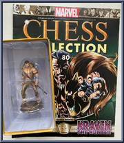 Kraven the Hunter from Marvel Chess Collection - Basic Series manufactured by Eaglemoss [Front]