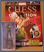 Rogue from Marvel Chess Collection - Basic Series manufactured by Eaglemoss [Front]