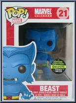 Beast (Flocked) from Marvel - Marvel Universe Pop! manufactured by Funko [Front]