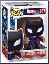 Black Panther (Gingerbread) from Marvel - Marvel Universe Pop! manufactured by Funko [Front]