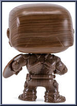 Captain America (Wood) (Special Edition) from Marvel - Marvel Universe Pop! manufactured by Funko [Loose]
