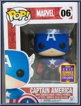 Captain America (Bucky Barnes) from Marvel - Marvel Universe Pop! manufactured by Funko [Front]