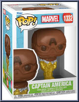 Captain America (Easter Chocolate) from Marvel - Marvel Universe Pop! manufactured by Funko [Front]