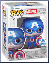 Captain America (Facet) from Marvel - Marvel Universe Pop! manufactured by Funko [Front]