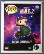 Captain Carter (and the Hydra Stomper) (Deluxe) from Marvel - What if…? Pop! manufactured by Funko [Back]