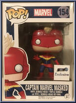 Captain Marvel (Masked) from Marvel - Marvel Universe Pop! manufactured by Funko [Front]