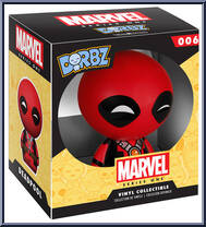 Deadpool from Marvel - Dorbz manufactured by Funko [Front]