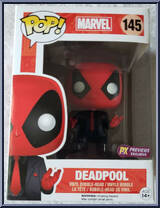 Deadpool (Black Suit) from Marvel - Marvel Universe Pop! manufactured by Funko [Front]