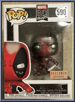 Deadpool (Metallic) (1st Appearance) from Marvel - 80 Years Pop! manufactured by Funko [Front]