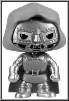Dr. Doom (Black / White) Action Figure