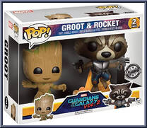 Groot / Rocket from Marvel - Pop! Sets manufactured by Funko [Front]