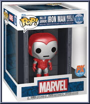 Hall of Armor: Iron Man Model 8 Silver Centurion from Marvel - Marvel Universe Pop! manufactured by Funko [Front]