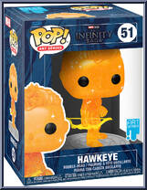 Hawkeye (Art Series) from Marvel - Infinity Saga Pop! manufactured by Funko [Front]