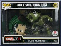 Hulk Smashing Loki (Movie Moments) from Marvel - Marvel Stud10s Pop! manufactured by Funko [Front]