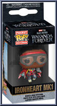 Ironheart MK1 (Black Panther) from Marvel - Pop! Keychains manufactured by Funko [Front]