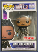 King Killmonger from Marvel - What if…? Pop! manufactured by Funko [Front]