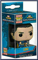 Loki (Ragnarok) from Marvel - Pop! Keychains manufactured by Funko [Front]