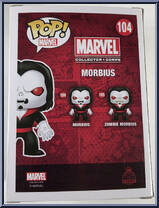 Morbius from Marvel - Marvel Universe Pop! manufactured by Funko [Back]