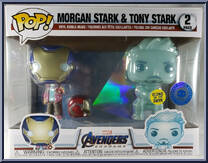 Morgan Stark / Tony Stark (Glows in the Dark) from Marvel - Pop! Sets manufactured by Funko [Front]