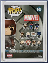 Magneto from Marvel - Marvel Universe Pop! manufactured by Funko [Back]